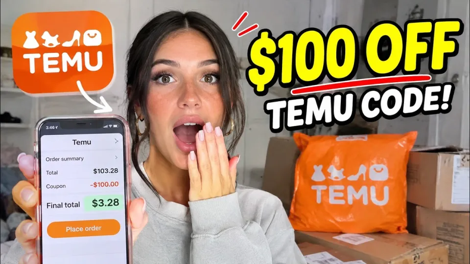 Temu Coupon Code 🔥 How to Get a $100 Temu Haul for Just $3?!